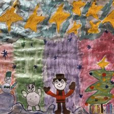 Маруся Дмитриевна Карпова в конкурсе «Новогодняя ёлка для Умки»