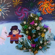Артём Николаевич Булатов в конкурсе «Новогодняя ёлка для Умки»