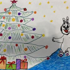 Вадим Алексеевич Пешнин в конкурсе «Новогодняя ёлка для Умки»