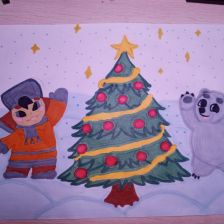 Алина Дмитриевна Грачева в конкурсе «Новогодняя ёлка для Умки»