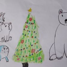 Софья Романова Кабанова в конкурсе «Новогодняя ёлка для Умки»