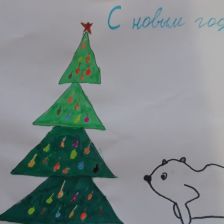 Полина Козлова в конкурсе «Новогодняя ёлка для Умки»