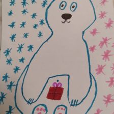 Викуля Трефилова в конкурсе «Новогодняя ёлка для Умки»