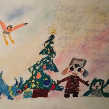 Василиса Даниловна Кочетова в конкурсе «Новогодняя ёлка для Умки»