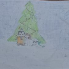 Вероника Сергеевна Бондурко в конкурсе «Новогодняя ёлка для Умки»