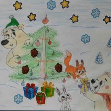 Леонид Гребнев в конкурсе «Новогодняя ёлка для Умки»