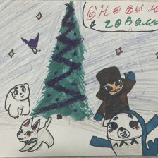 Даяна Николаевна Судейко в конкурсе «Новогодняя ёлка для Умки»