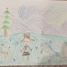 Анастасия Станиславовна Алимова в конкурсе «Новогодняя ёлка для Умки»