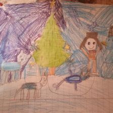 Злата Андреевна Геворгян в конкурсе «Новогодняя ёлка для Умки»