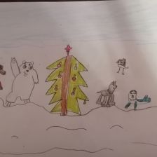 Мария Ильинична Юртанова в конкурсе «Новогодняя ёлка для Умки»