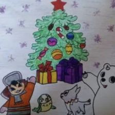 Arina Sumina в конкурсе «Новогодняя ёлка для Умки»