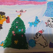 Мария Александровна Яловенко в конкурсе «Новогодняя ёлка для Умки»