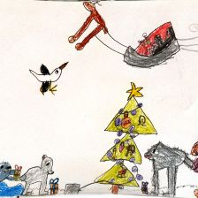 Кристина Сергеевна Лихобабина в конкурсе «Новогодняя ёлка для Умки»