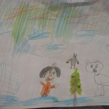 Василина Денисовна Туркина в конкурсе «Новогодняя ёлка для Умки»