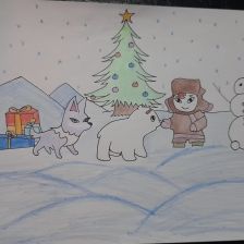 Ярослав Александрович Бугаев в конкурсе «Новогодняя ёлка для Умки»