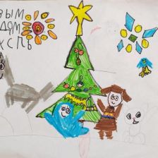 Александра Селиванова в конкурсе «Новогодняя ёлка для Умки»