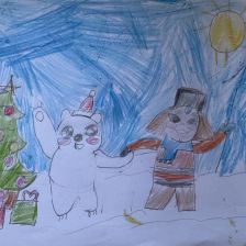 Татьяна Крюкова в конкурсе «Новогодняя ёлка для Умки»