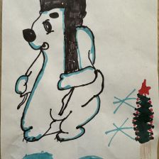 Платон Тарасович Мацюк в конкурсе «Новогодняя ёлка для Умки»