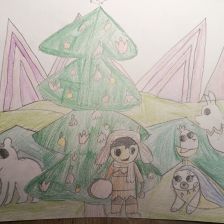 Хадиджа Саидовна Алиева в конкурсе «Новогодняя ёлка для Умки»