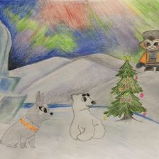 Никита Алексеевич Афризонов в конкурсе «Новогодняя ёлка для Умки»