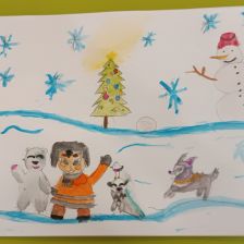 Маргарита Александровна Филянина в конкурсе «Новогодняя ёлка для Умки»