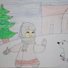 Ярослава Валерьевна Куликова в конкурсе «Новогодняя ёлка для Умки»