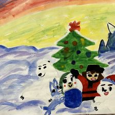 Ульяна Николаевна Афанасьева в конкурсе «Новогодняя ёлка для Умки»