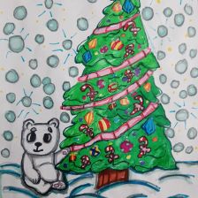 Анна Сергеевна Дубинина в конкурсе «Новогодняя ёлка для Умки»