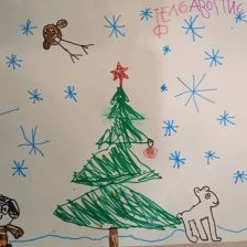 ЮЛИЯ АРТЕМОВНА ОСИПОВА в конкурсе «Новогодняя ёлка для Умки»