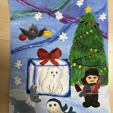 Ульяна Ильинечна Трофимова в конкурсе «Новогодняя ёлка для Умки»