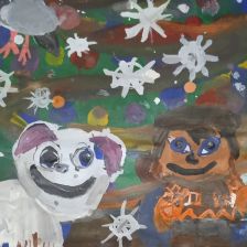 Яна Дмитриевна Гилевская в конкурсе «Новогодняя ёлка для Умки»