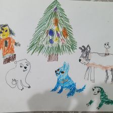 Гордей Киселев в конкурсе «Новогодняя ёлка для Умки»