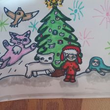 Жданова Артемовна София в конкурсе «Новогодняя ёлка для Умки»