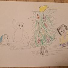 Ульяна ольга Макарова в конкурсе «Новогодняя ёлка для Умки»