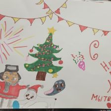 Дарья Игоревна Марцинюк в конкурсе «Новогодняя ёлка для Умки»