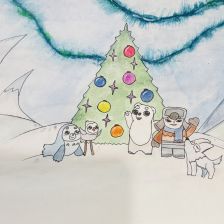 Василиса Юрьевна Пермитина в конкурсе «Новогодняя ёлка для Умки»