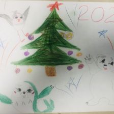 София Николаевна Михайлушкина в конкурсе «Новогодняя ёлка для Умки»