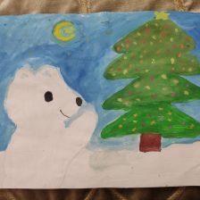 Марьям Тимуровна Магомедова в конкурсе «Новогодняя ёлка для Умки»