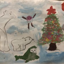 Раяна Р М в конкурсе «Новогодняя ёлка для Умки»