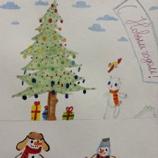 Софья Сергеевна Сакменова в конкурсе «Новогодняя ёлка для Умки»