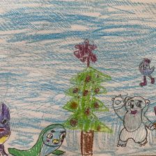 Роман Шахрай в конкурсе «Новогодняя ёлка для Умки»