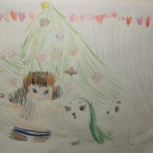 Полина Сергеевна Уханова в конкурсе «Новогодняя ёлка для Умки»