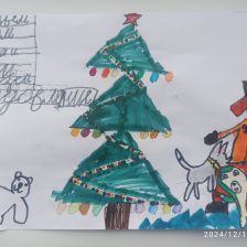 Милана Романовна Квашнина в конкурсе «Новогодняя ёлка для Умки»