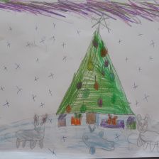 Лейла Артуровна Баисова в конкурсе «Новогодняя ёлка для Умки»