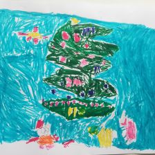 Елизавета Романовна Кабанова в конкурсе «Новогодняя ёлка для Умки»