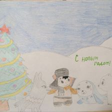 Алина Витальевна Оборина в конкурсе «Новогодняя ёлка для Умки»