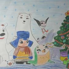 Александра Станиславовна Сикачёва в конкурсе «Новогодняя ёлка для Умки»