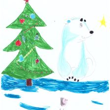 Михаил Александрович Корольков в конкурсе «Новогодняя ёлка для Умки»