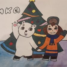 Руслана Артемовна Родионова в конкурсе «Новогодняя ёлка для Умки»