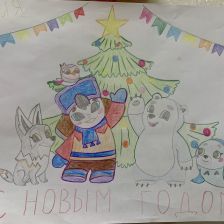 Агния Антоновна Ткаченко в конкурсе «Новогодняя ёлка для Умки»